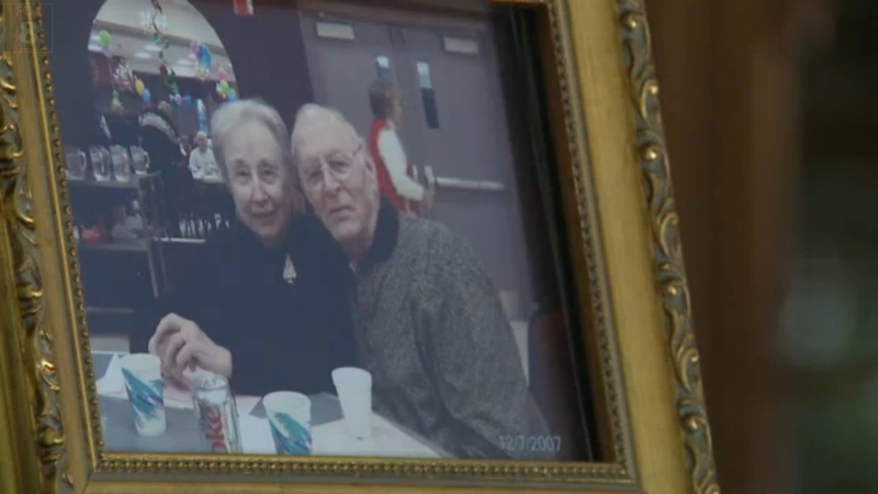 Rodney Wheller with his wife in 2007 (screenshot from Fox 8 Cleveland)